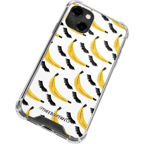 Bouffants and Broken Hearts Banana Lash iPhone 14 Clear Case